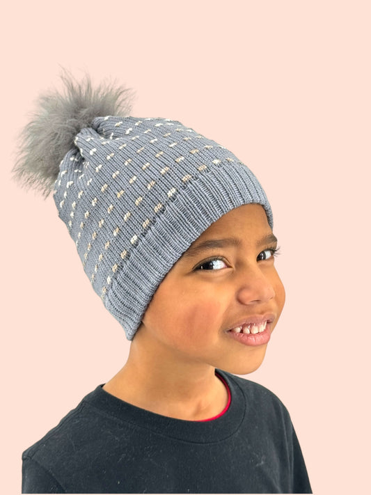 Kids knit hat