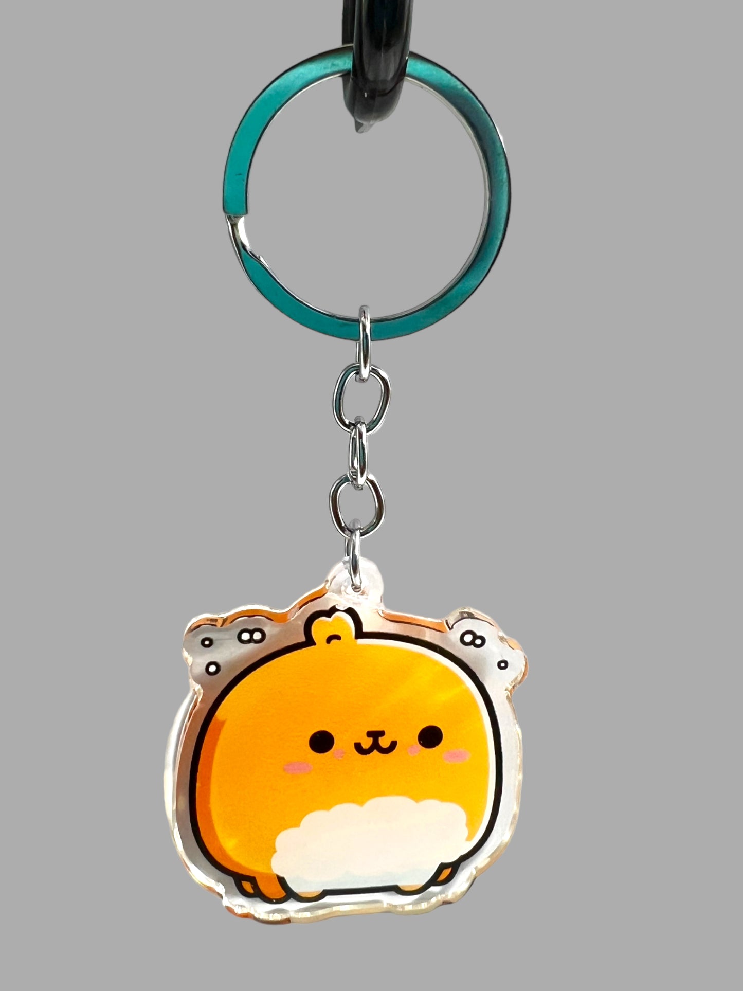 Hamster Acrylic Keychain