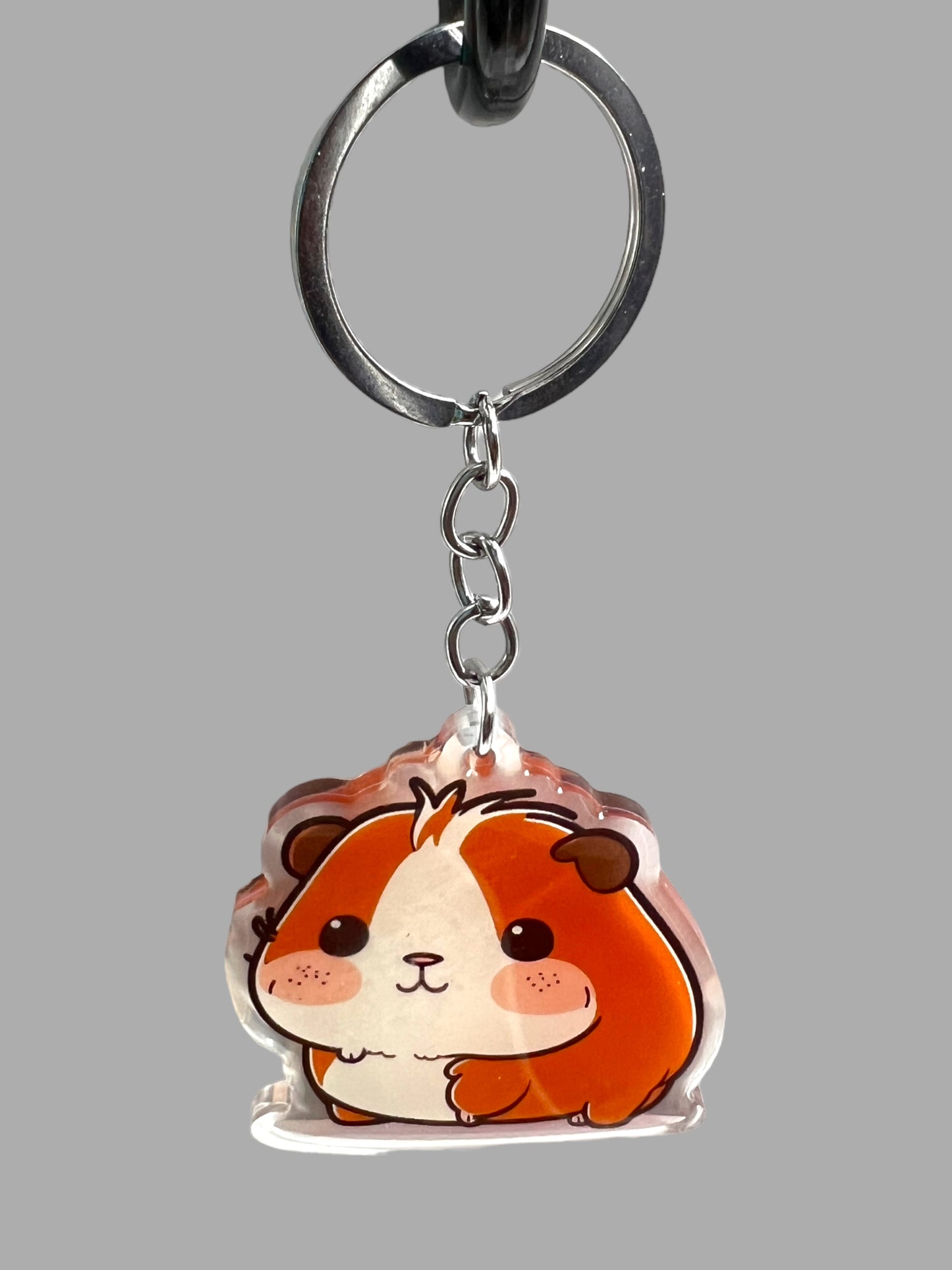 Guinea Pig Acrylic Keychain