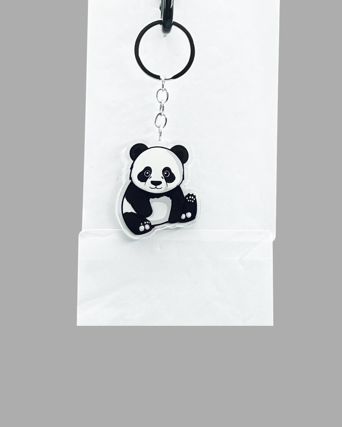 Koala Bear Acrylic Keychain, Wildlife Cute kawaii memorial ornament, pet portrait charm gift  backpack fob, dad car décor, first day of school gift