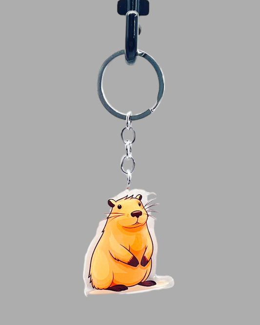 Capybara Acrylic Keychain