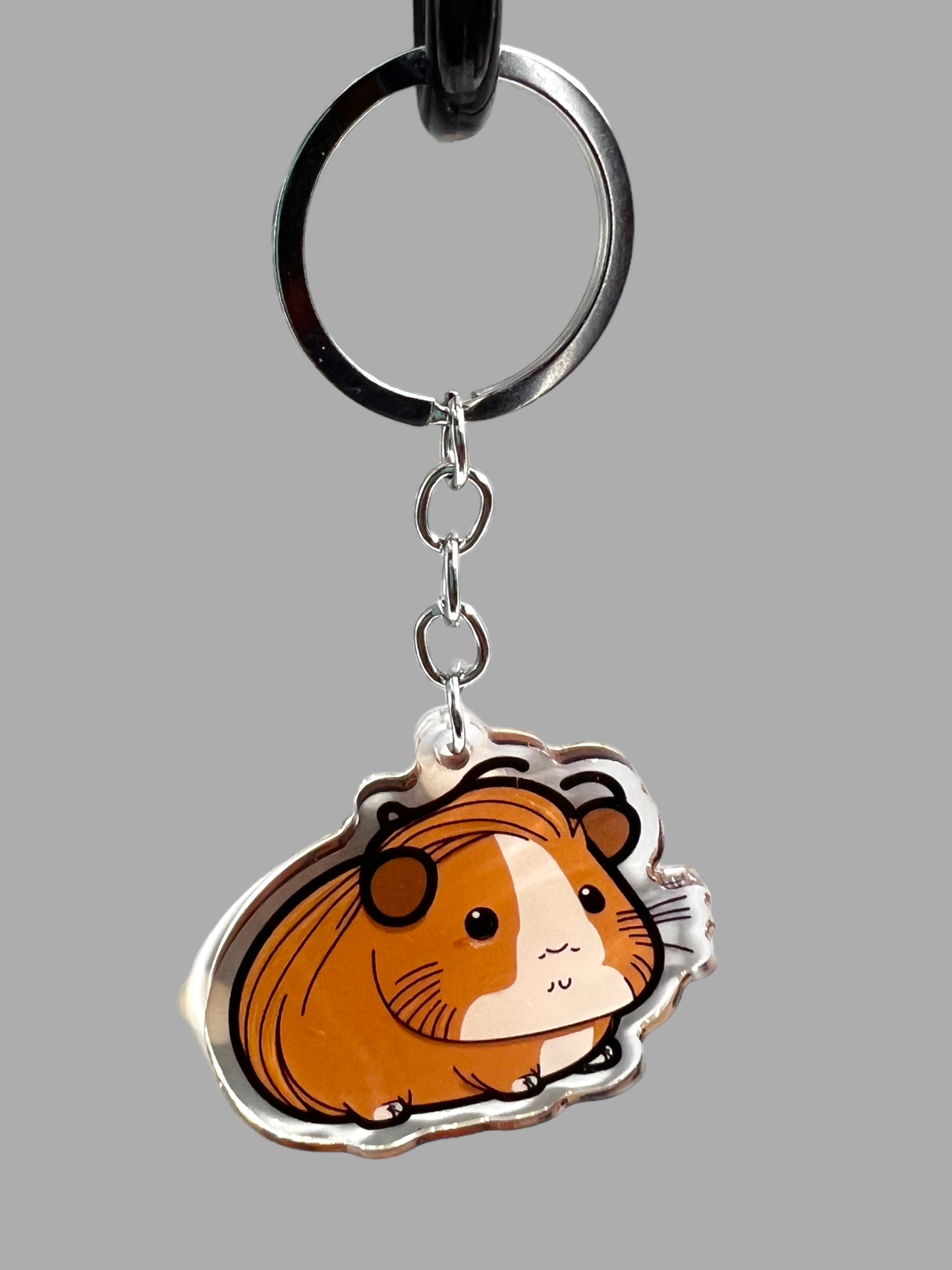 Guinea Pig Acrylic Keychain