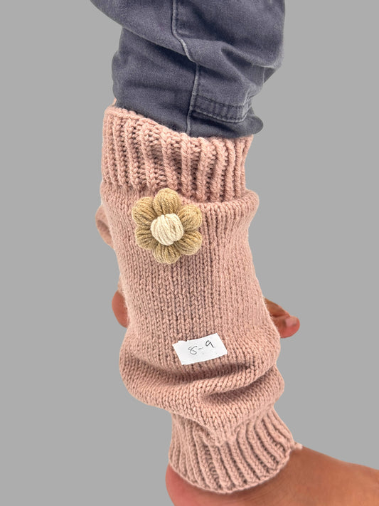 Cute Crochet Daisy Flower Leg Warmers - Birthday Gift for Girls: Granddaughter, Daughter, Niece. Perfect for Stocking Stuffers, Baby Showers