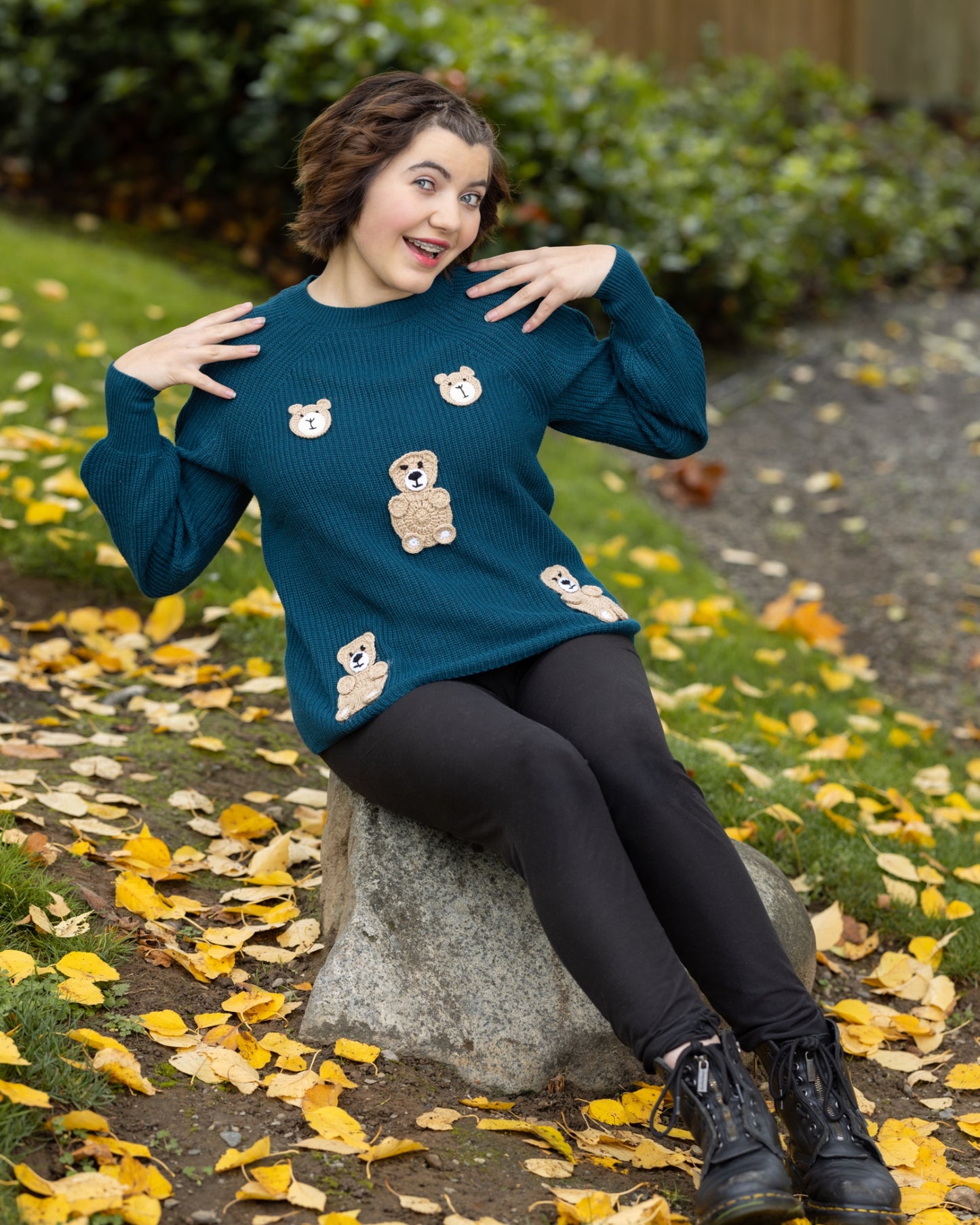 Small Mama Bear Women Sweater