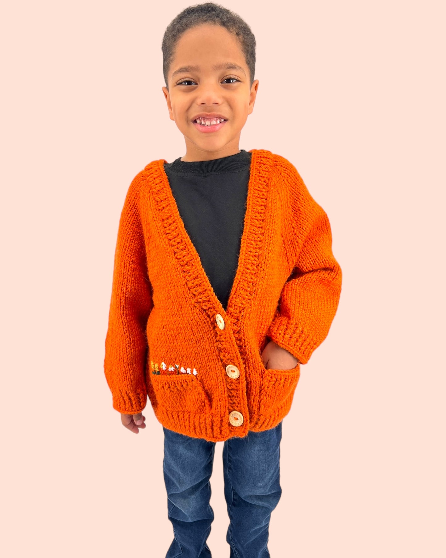 Kids Cardigan Sweater