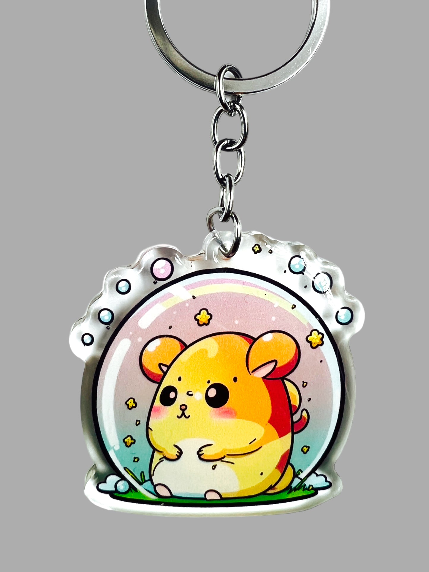 Hamster Acrylic Keychain