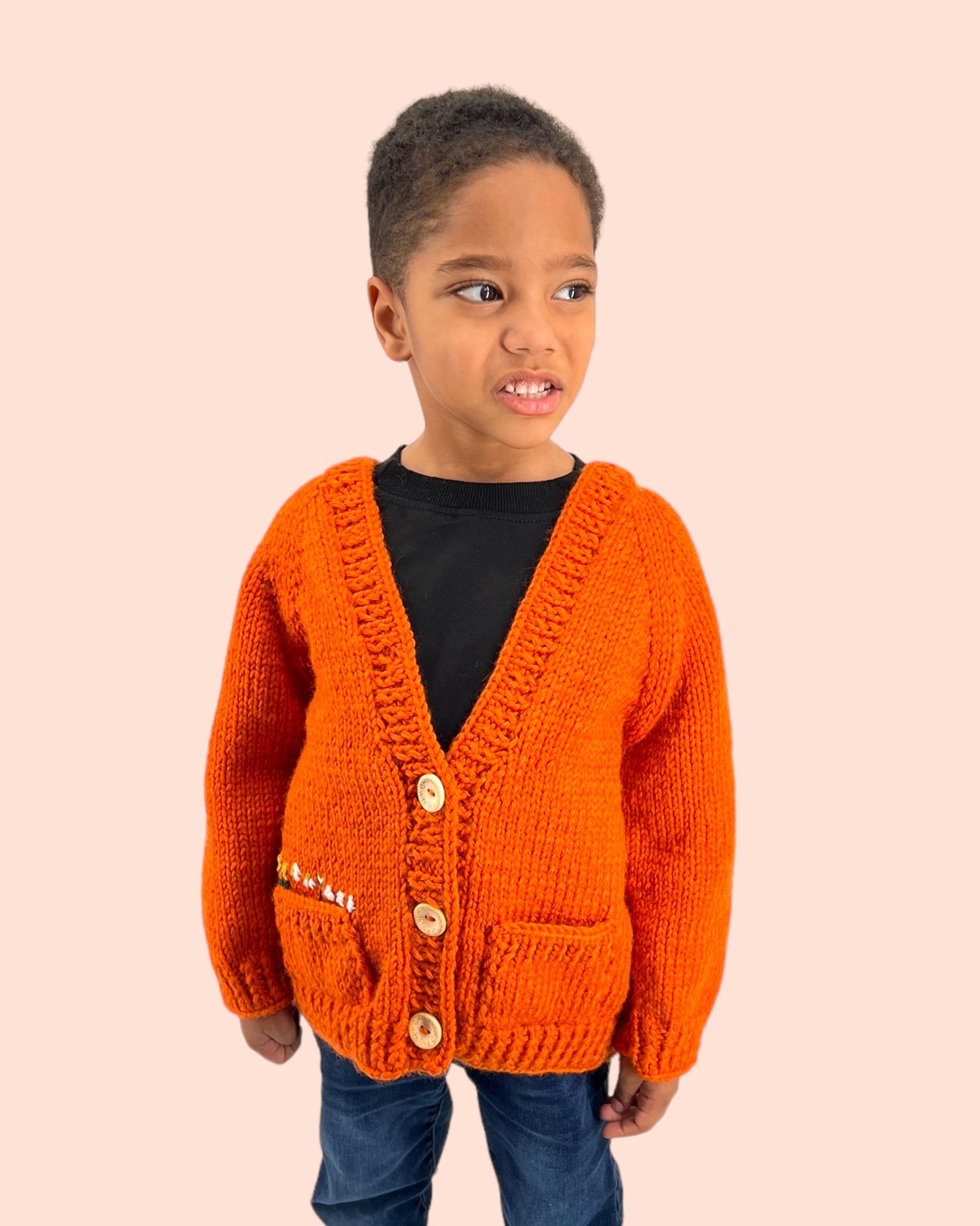 Kids Cardigan Sweater