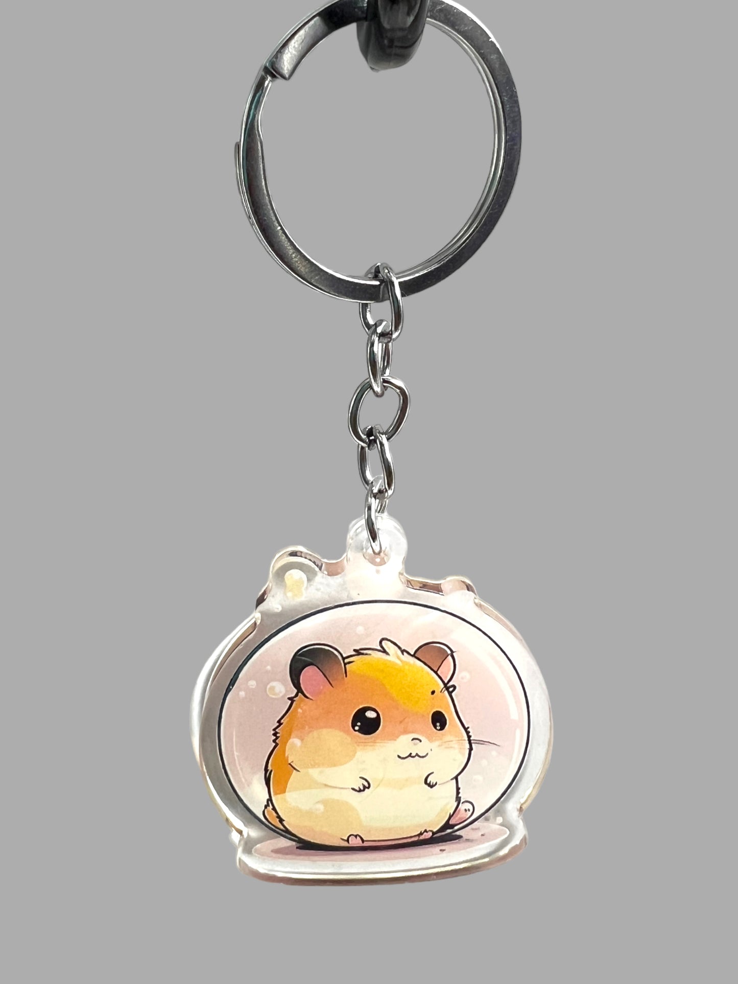 Hamster Acrylic Keychain