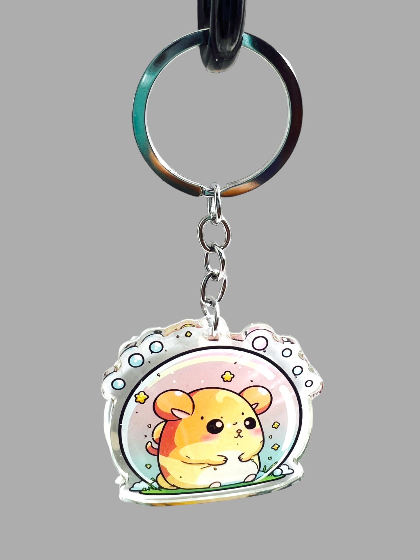 Hamster Acrylic Keychain