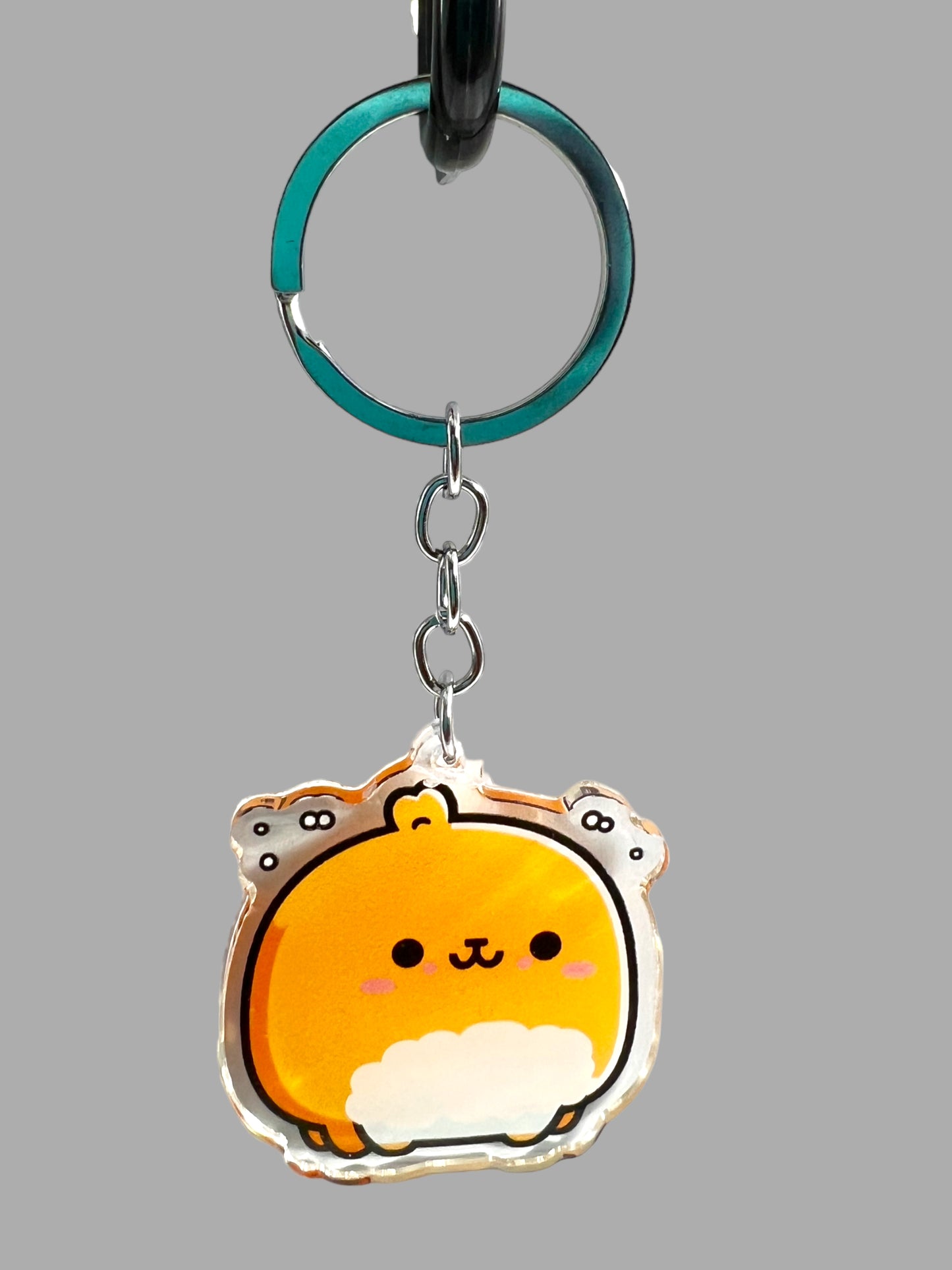 Hamster Acrylic Keychain