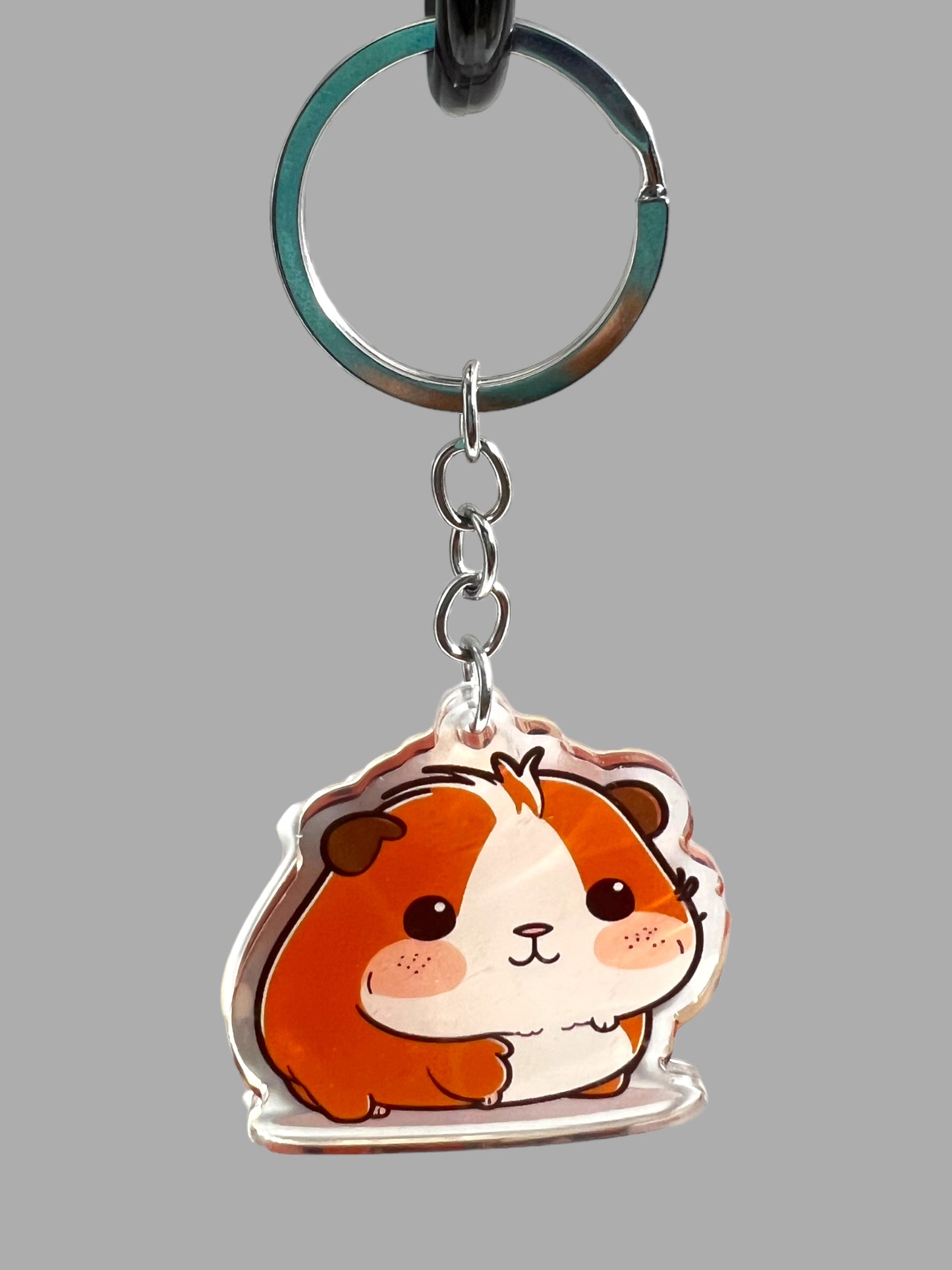 Guinea Pig Acrylic Keychain