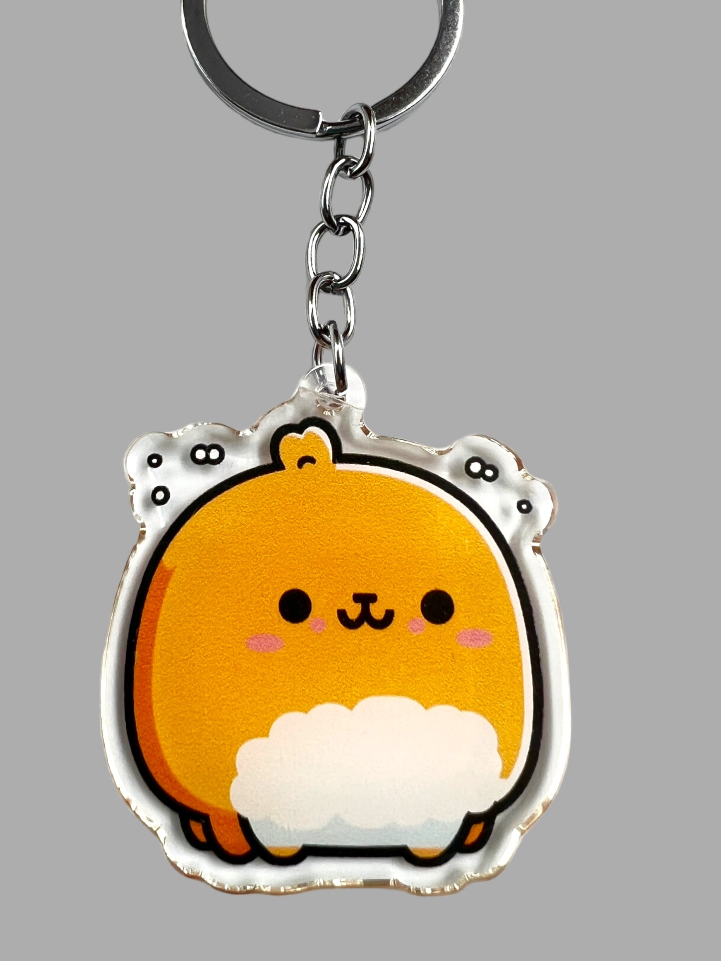 Hamster Acrylic Keychain