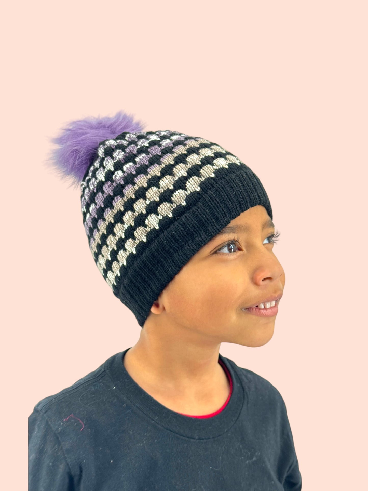 Kids knit hat