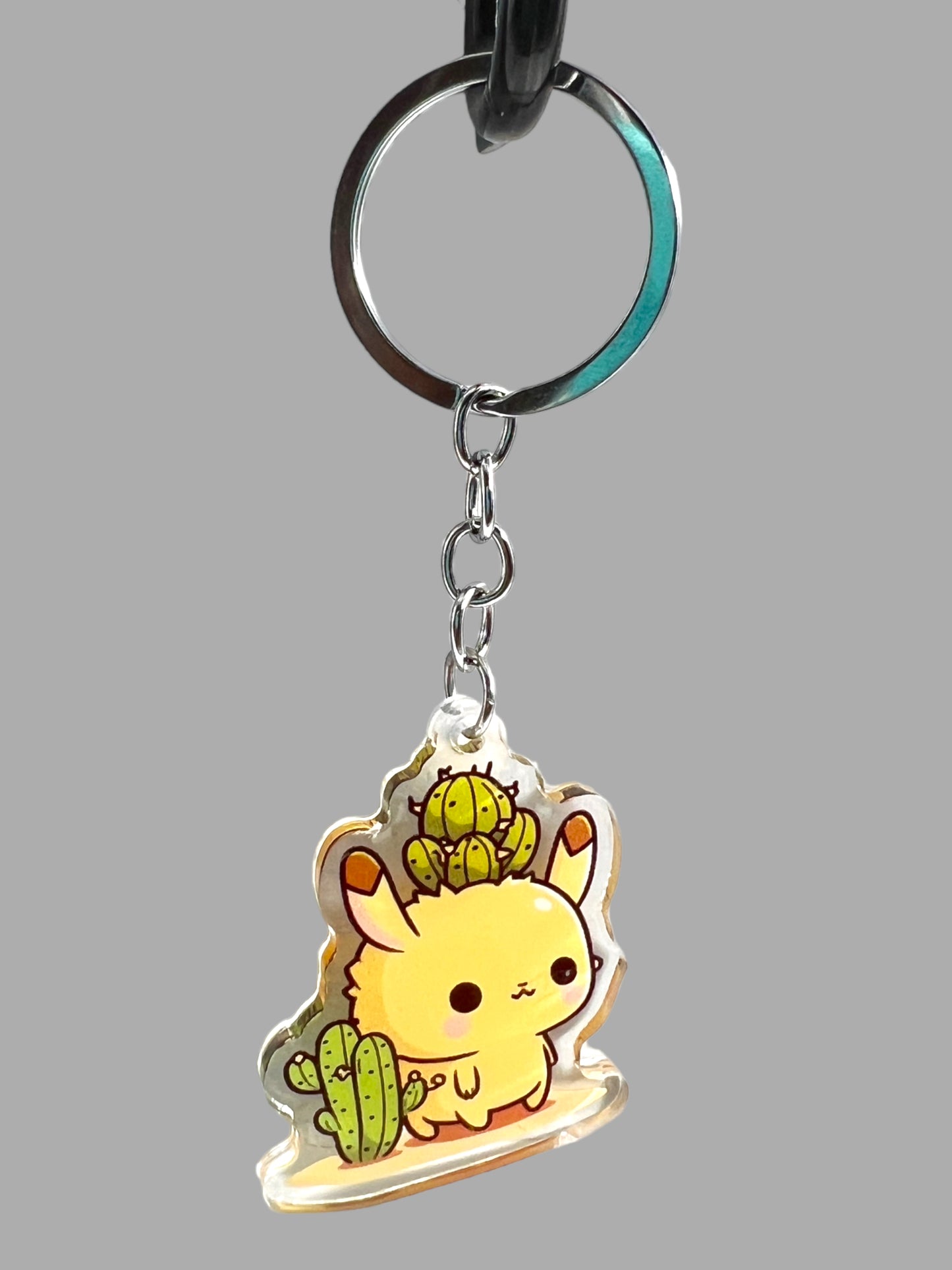 Cactus Illama Farm animal Acrylic Keychain