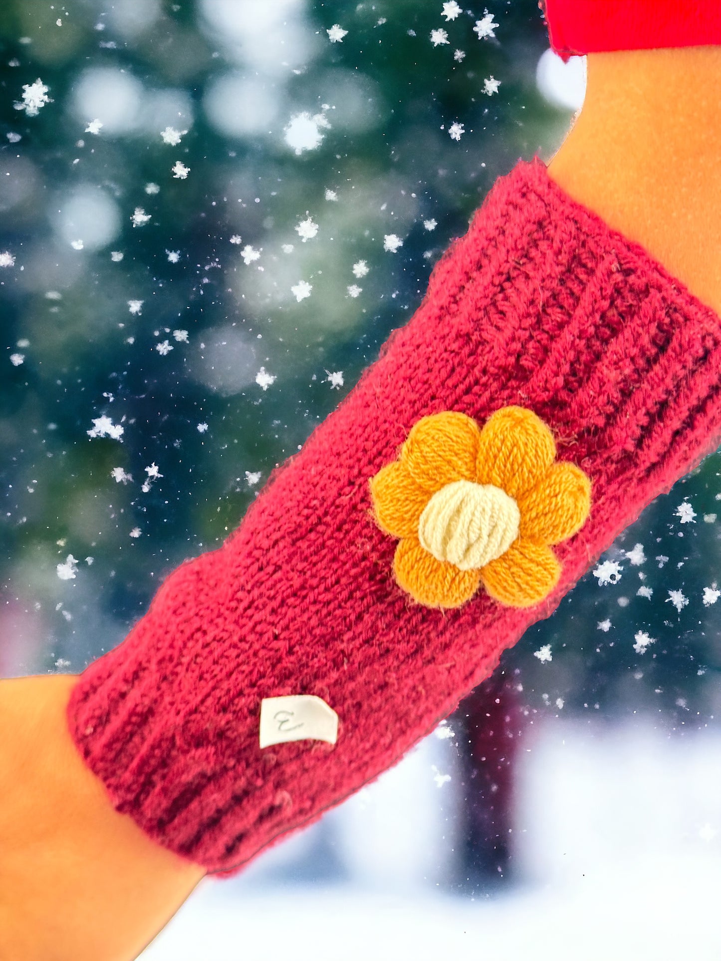 Cute Crochet Daisy Flower Leg Warmers - Birthday Gift for Girls: Granddaughter, Daughter, Niece. Perfect for Stocking Stuffers, Baby Showers