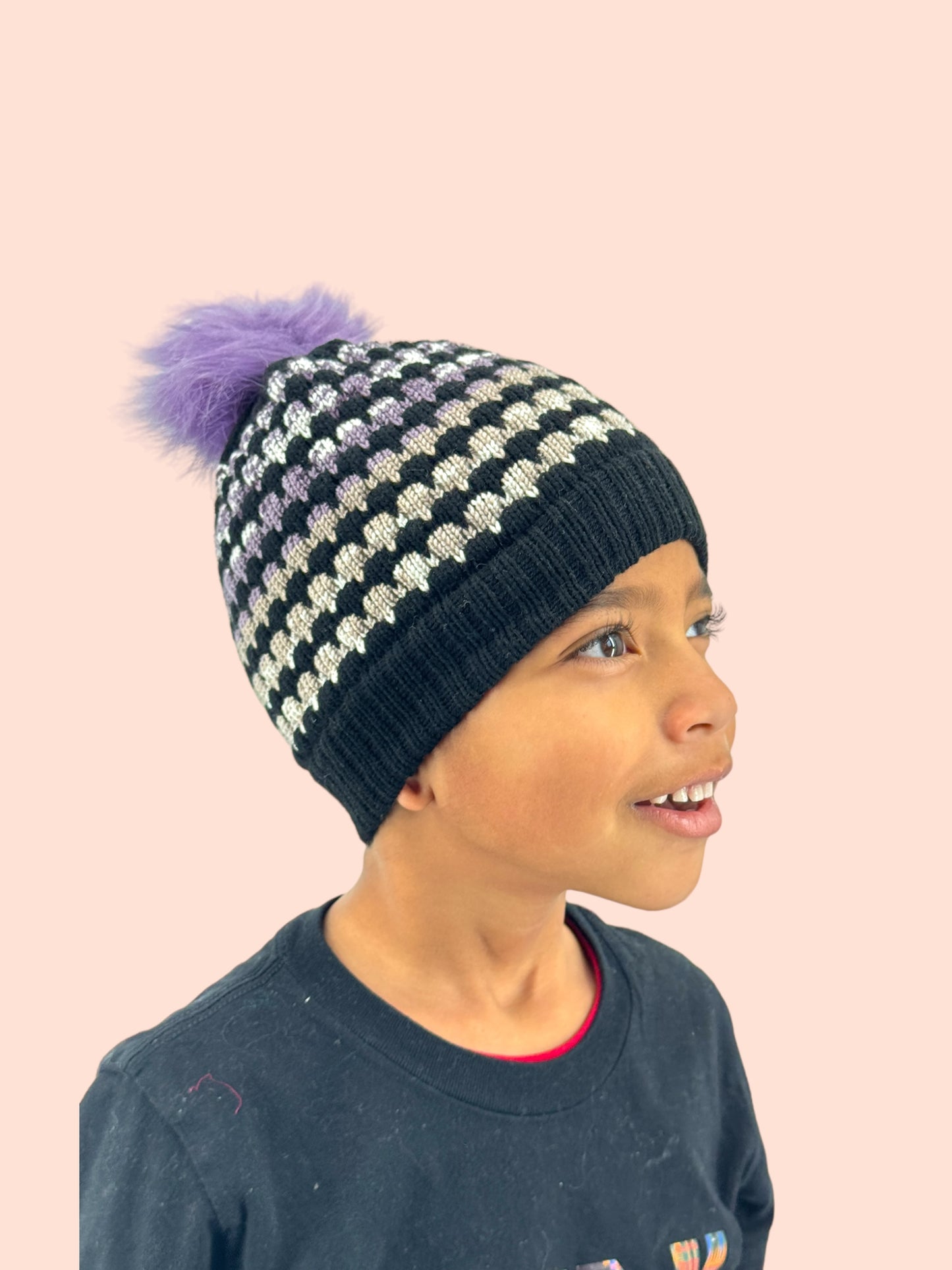 Kids knit hat