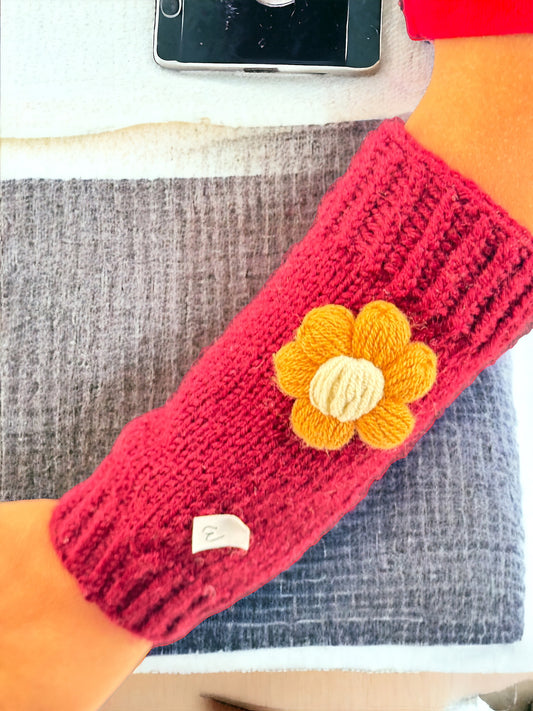 Cute Crochet Daisy Flower Leg Warmers - Birthday Gift for Girls: Granddaughter, Daughter, Niece. Perfect for Stocking Stuffers, Baby Showers