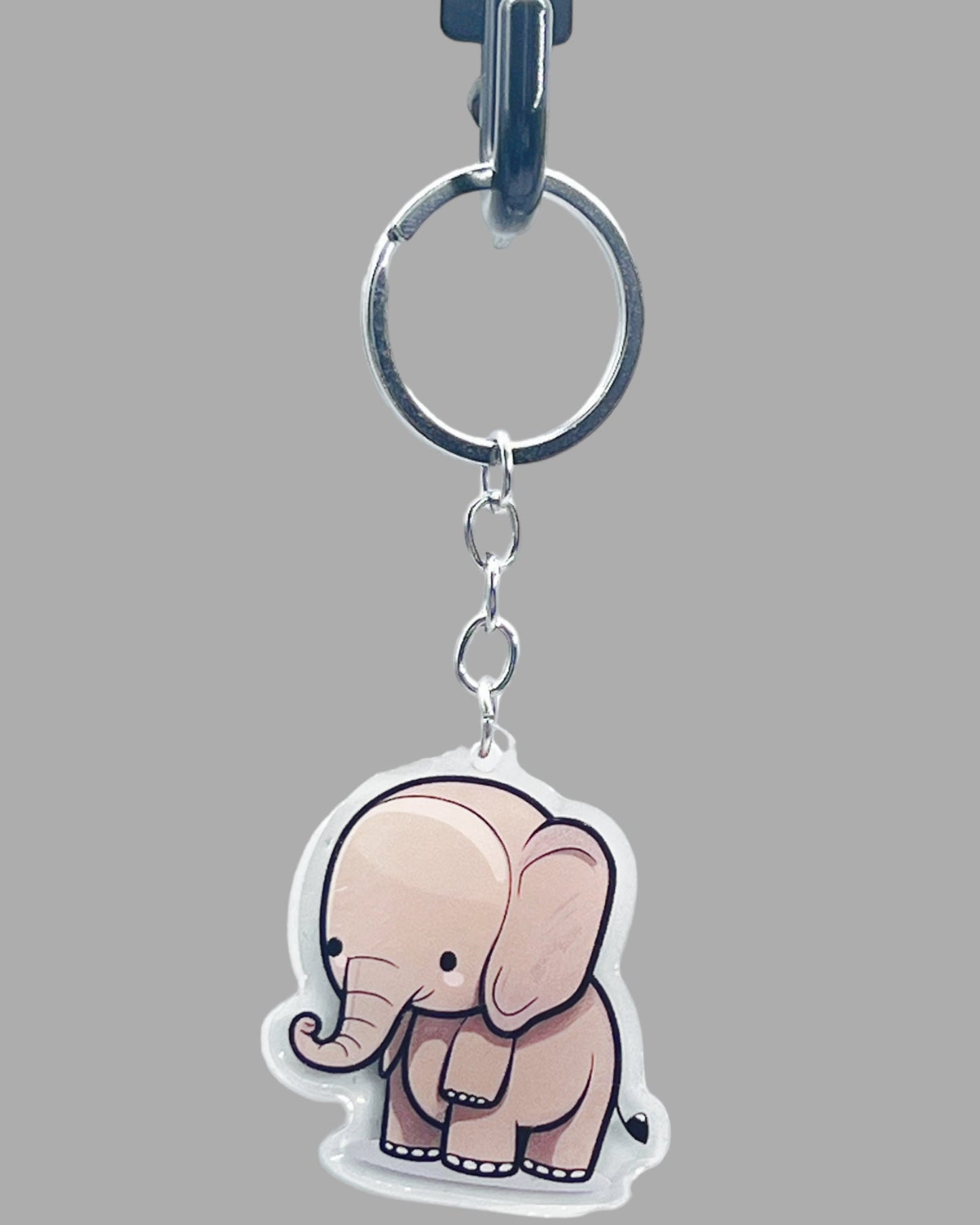 Elephant Acrylic Keychains