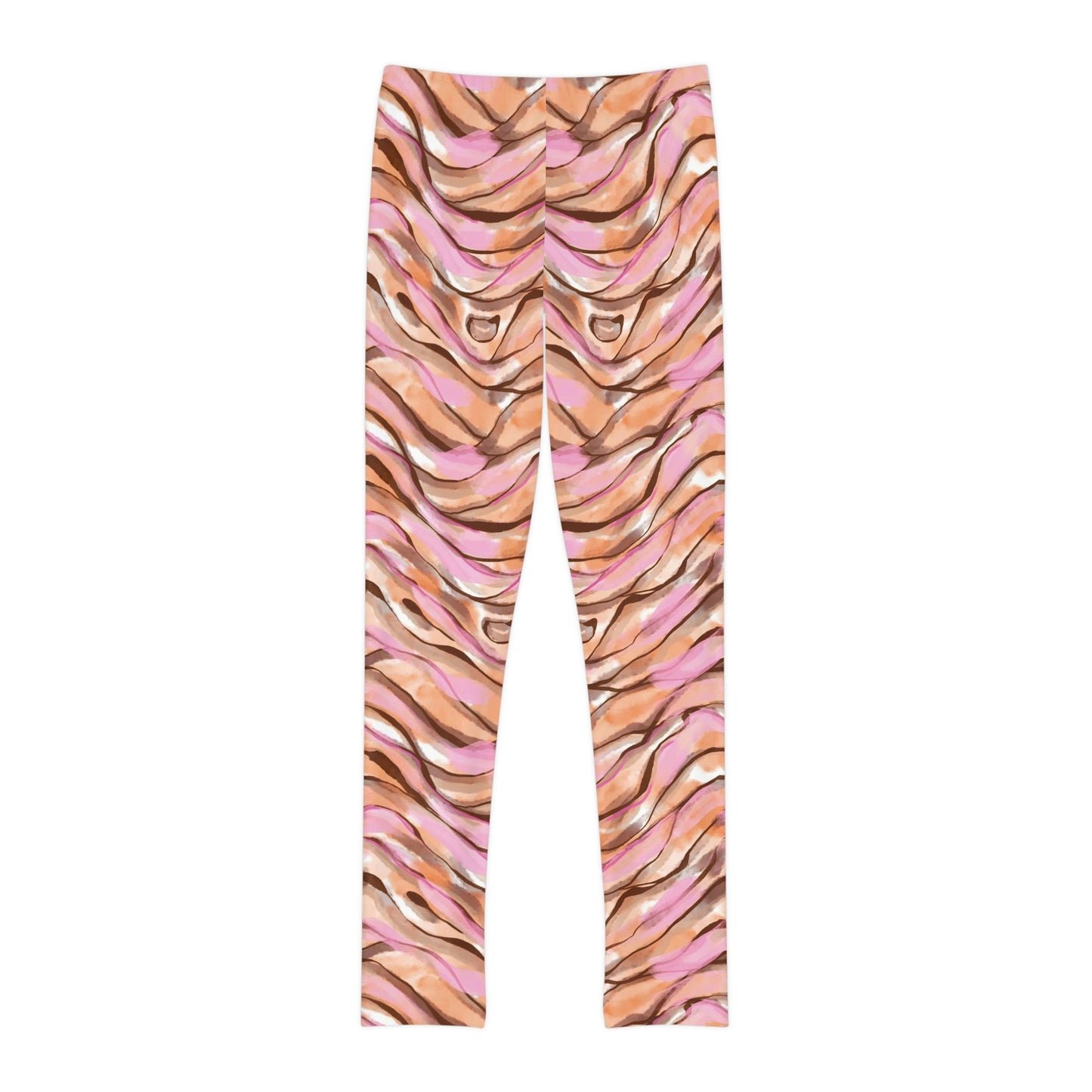 Tiger Youth Leggings,  One of a Kind Gift - Unique Workout Activewear tights for  kids Fitness , Daughter, Niece  Christmas Gift