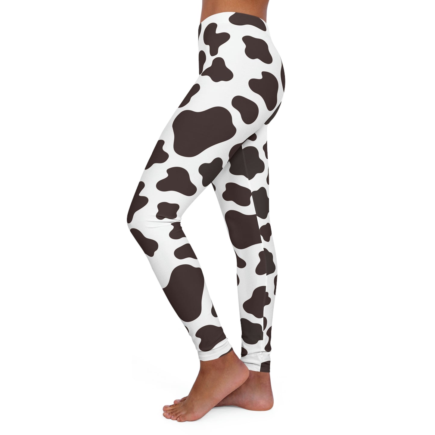 Cows Women Leggings, Farm animals, One of a Kind Workout Activewear for Wife Fitness, Girlfriend mom and me tights Christmas Gift