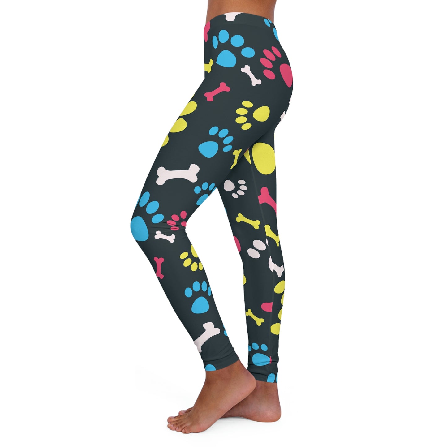 Dog Mom Women Leggings One of a Kind Gift - Unique Workout Activewear tights for Wife, Best Friend . Mothers Day or Christmas Gift