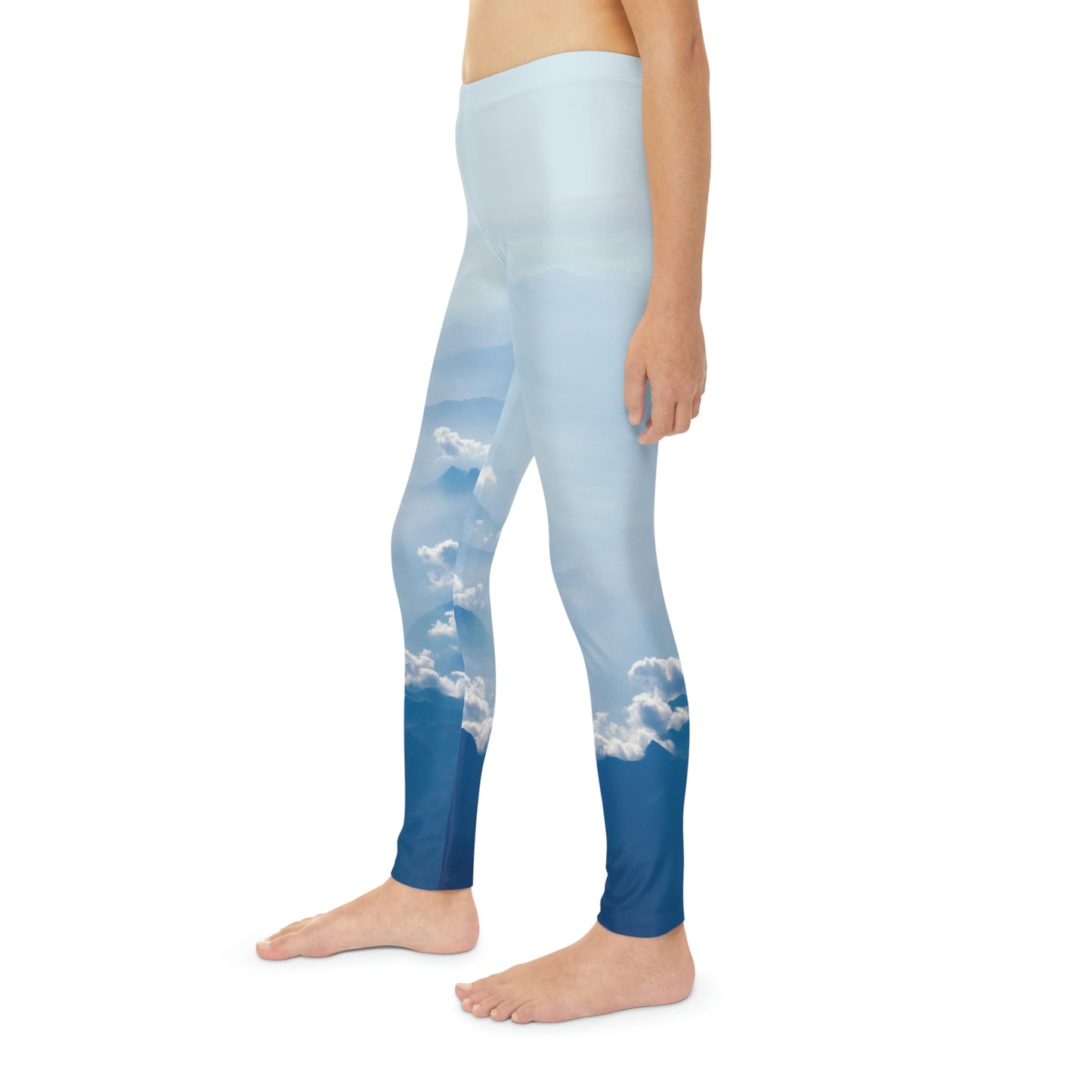 Celestial Youth Leggings,  One of a Kind Gift - Unique Workout Activewear tights for  kids Fitness , Daughter, Niece  Christmas Gift