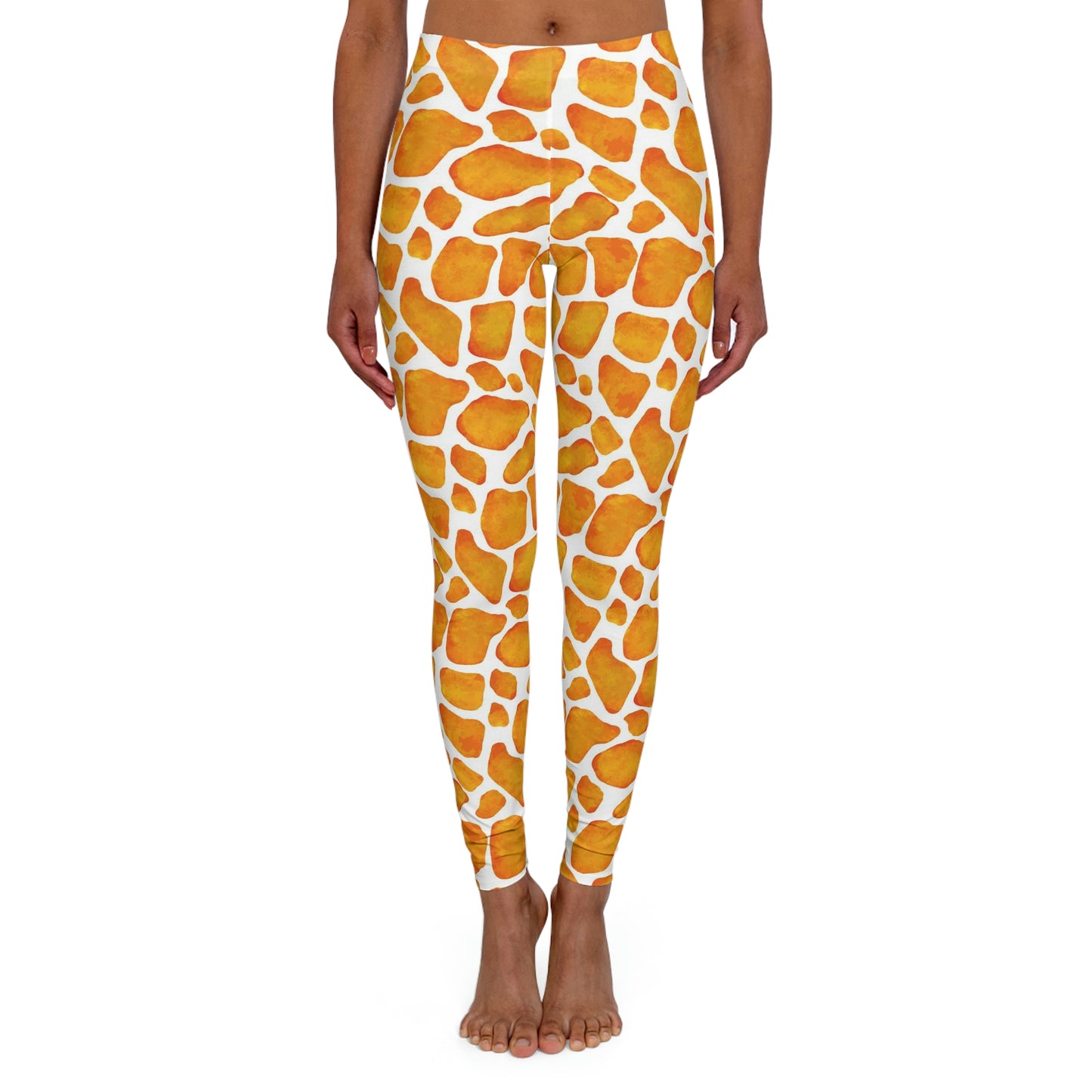 Giraffe Women Leggings animal kingdom, One of a Kind Workout Activewear for Wife Fitness, Best Friend, mom and me tights Christmas Gift