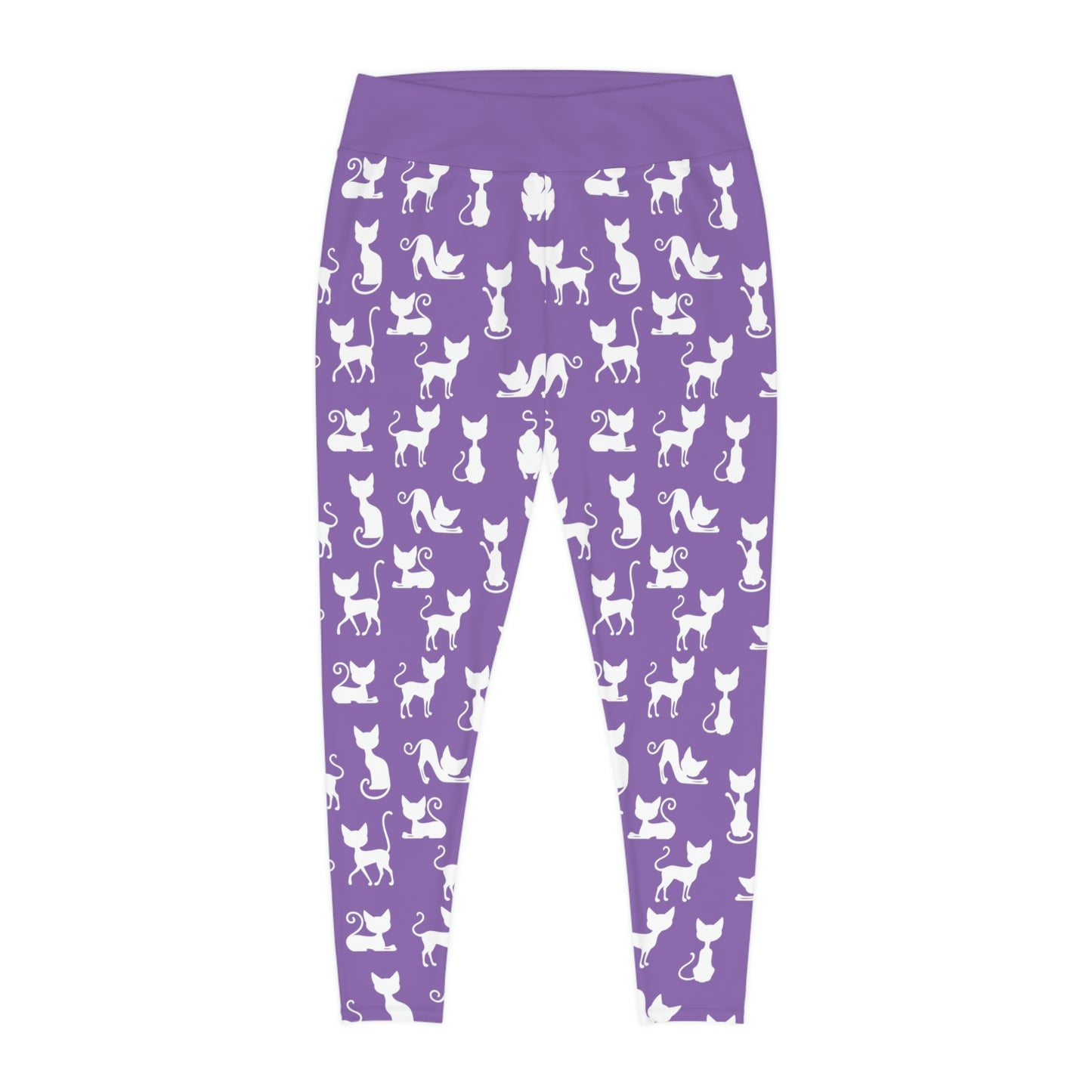 Cat Mom Pawsome Plus Size Leggings Plus Size Leggings One of a Kind Gift - Unique Workout Activewear tights for  kids Fitness , Daughter, Niece  Christmas Gift