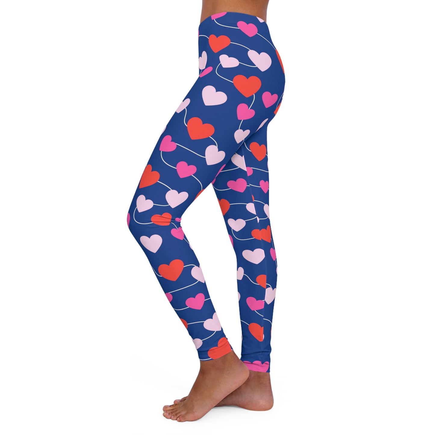 Valentines Day Gift For Her Women Leggings . One of a Kind Workout Activewear tights for Mothers Day, Girlfriend, Gift for Her