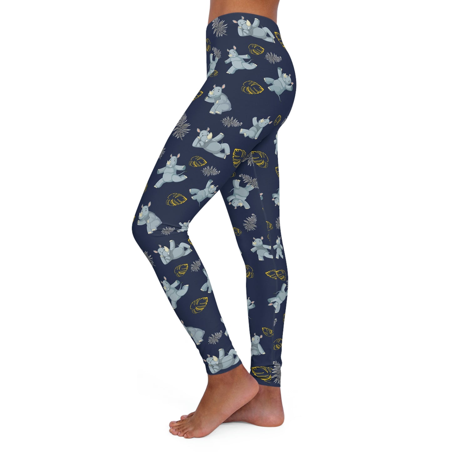 Elephant Safari Animal Kingdom  Women Leggings . One of a Kind Workout Activewear tights for Mothers Day, Girlfriend, Gift for Her