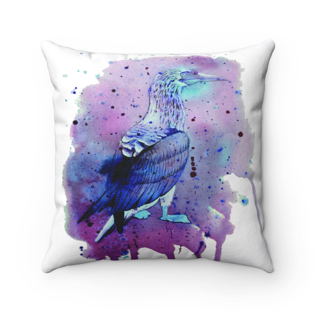 Bobby Watercolor Spun Polyester Square Pillow