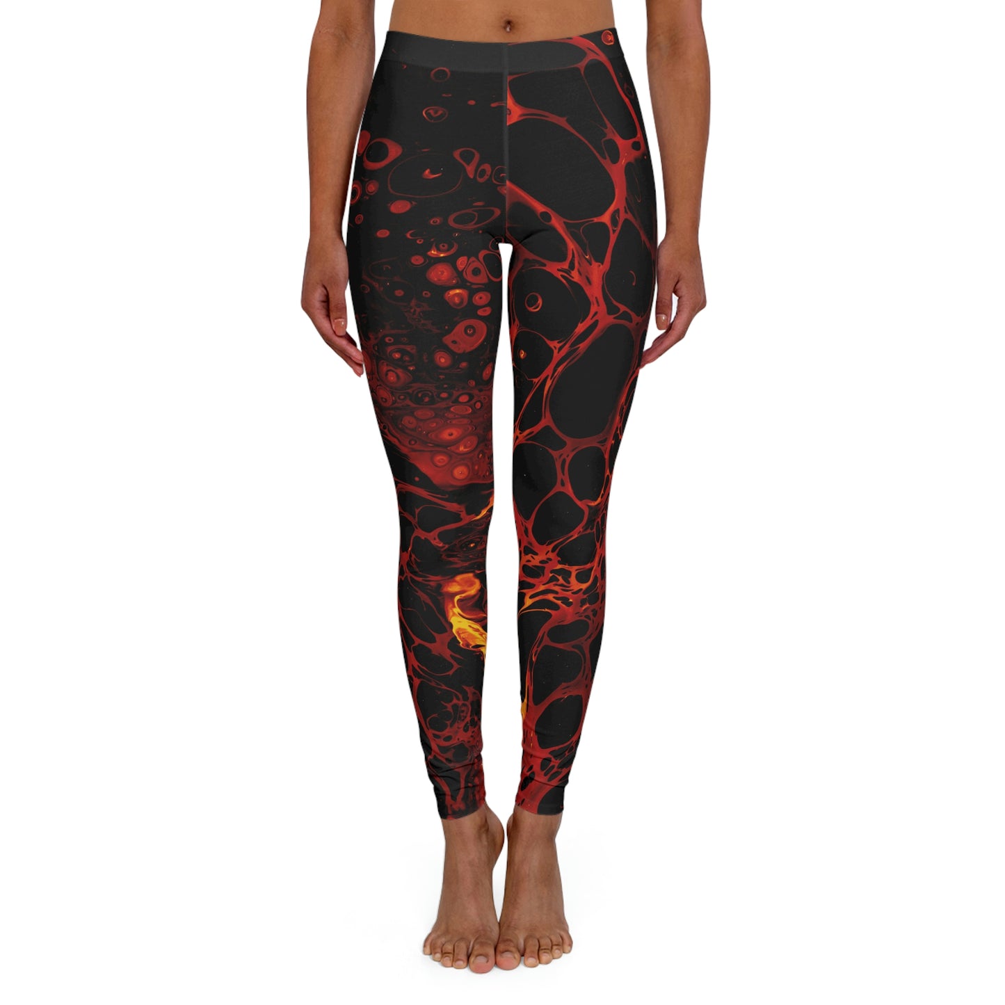 Lava Women Cute Summer Leggings, One of a Kind Gift - Workout Activewear tights for Mothers Day, Girlfriend