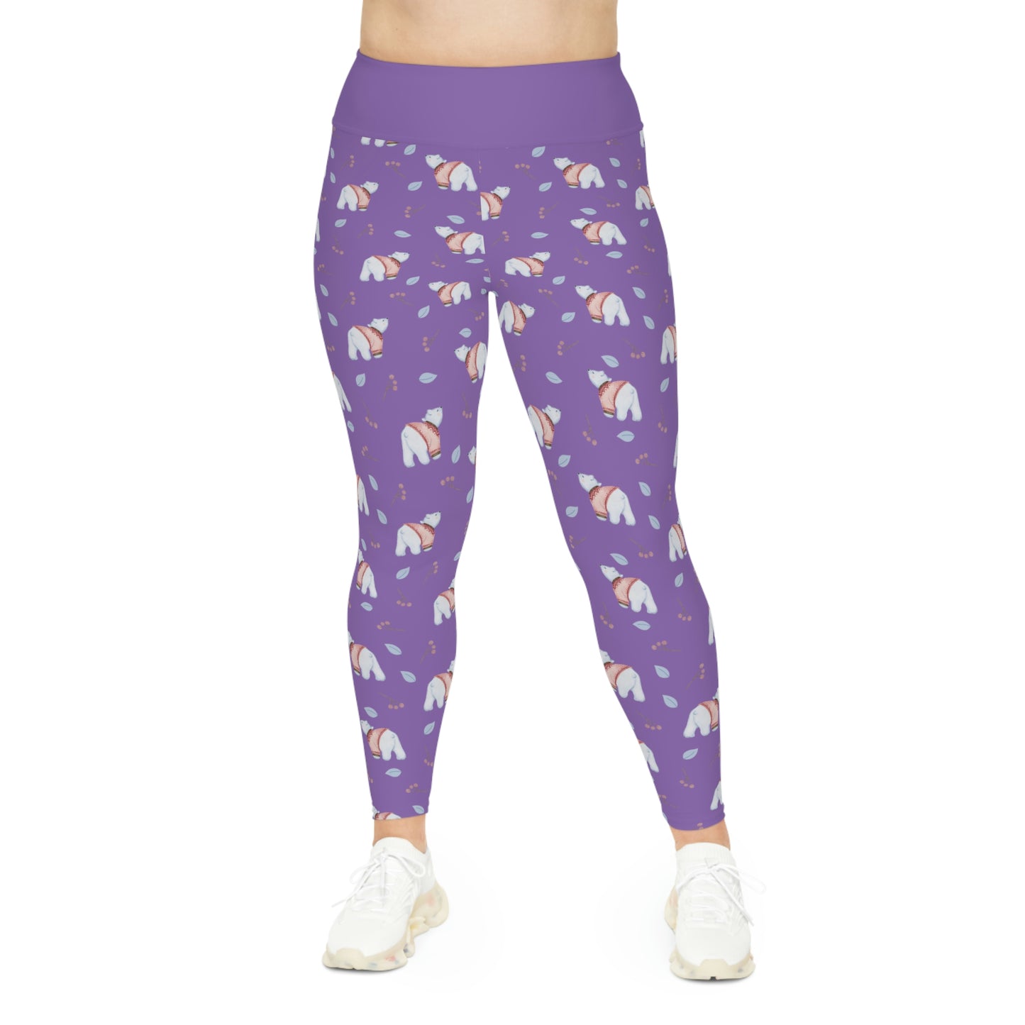 Dog Mom Plus Size Leggings One of a Kind Gift - Unique Workout Activewear tights for Mom fitness, Mothers Day, Girlfriend Christmas Gift