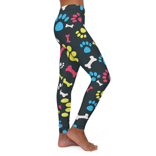 Dog Mom Women Leggings One of a Kind Gift - Unique Workout Activewear tights for Wife, Best Friend . Mothers Day or Christmas Gift