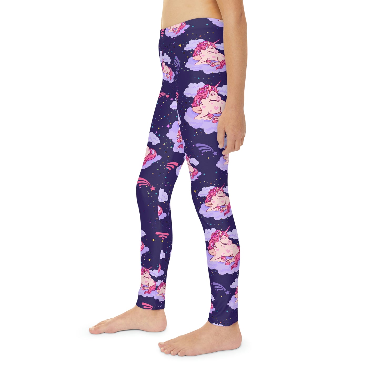 Unicorn animal kingdom, Safari Youth Leggings, One of a Kind Gift - Unique Workout Activewear tights for kids, Daughter, Niece Christmas Gift