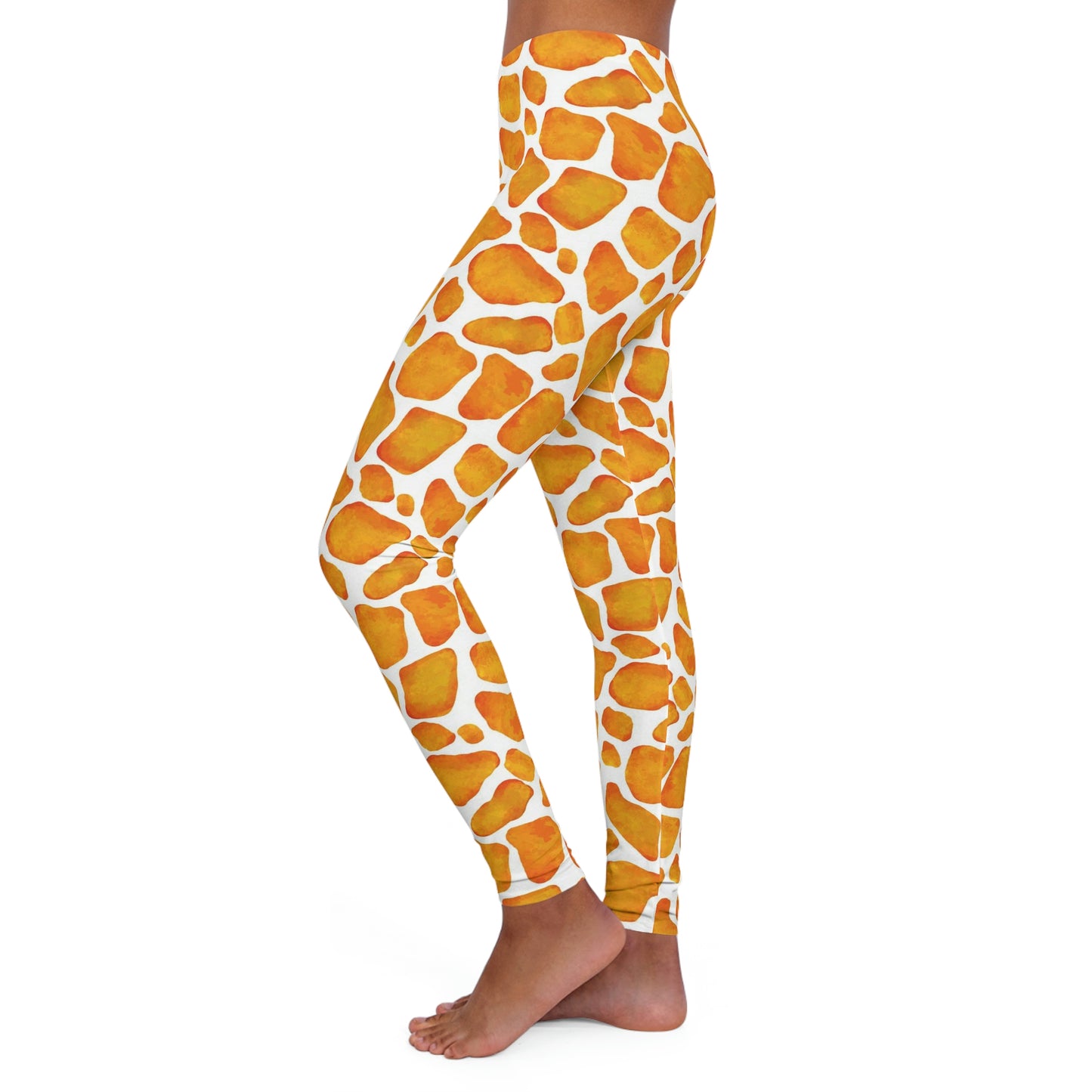 Giraffe Women Leggings animal kingdom, One of a Kind Workout Activewear for Wife Fitness, Best Friend, mom and me tights Christmas Gift