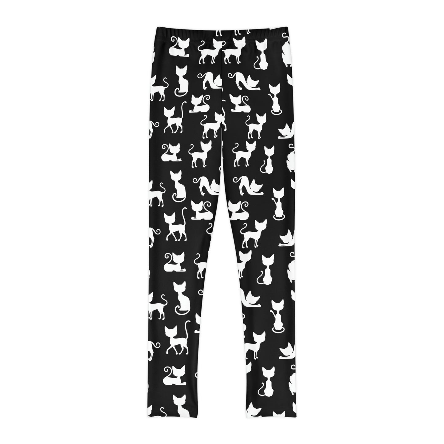 Cat Youth Leggings,  One of a Kind Gift - Unique Workout Activewear tights for  kids Fitness , Daughter, Niece  Christmas Gift