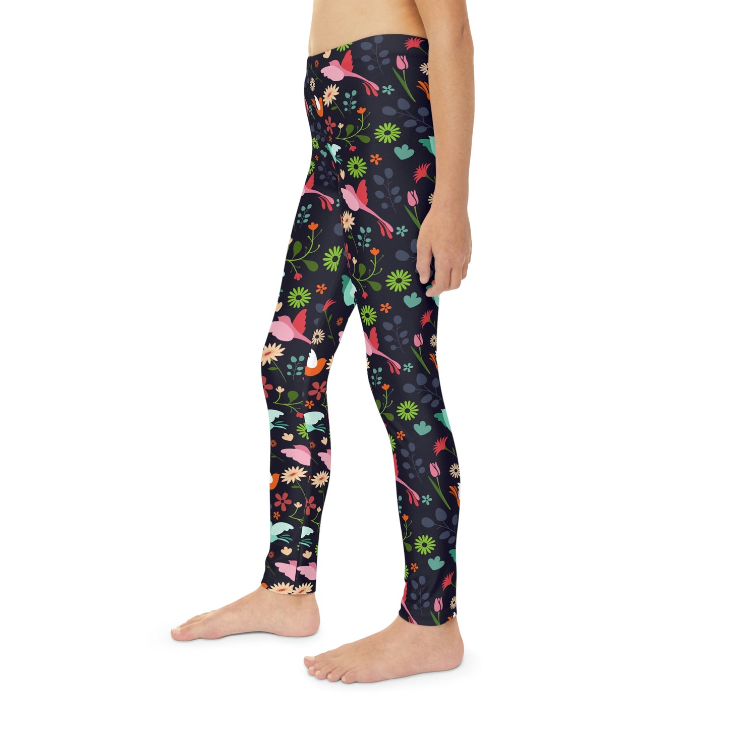 Hummingbirds animal kingdom, Safari Youth Leggings, One of a Kind Gift - Workout Activewear tights for kids, Granddaughter, Niece  Christmas Giftt