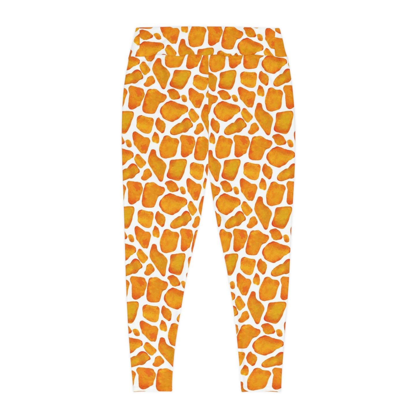 Giraffe Plus Size Leggings animal kingdom, One of a Kind Workout Activewear for Wife Fitness, Best Friend, mom and me tights Christmas Gift