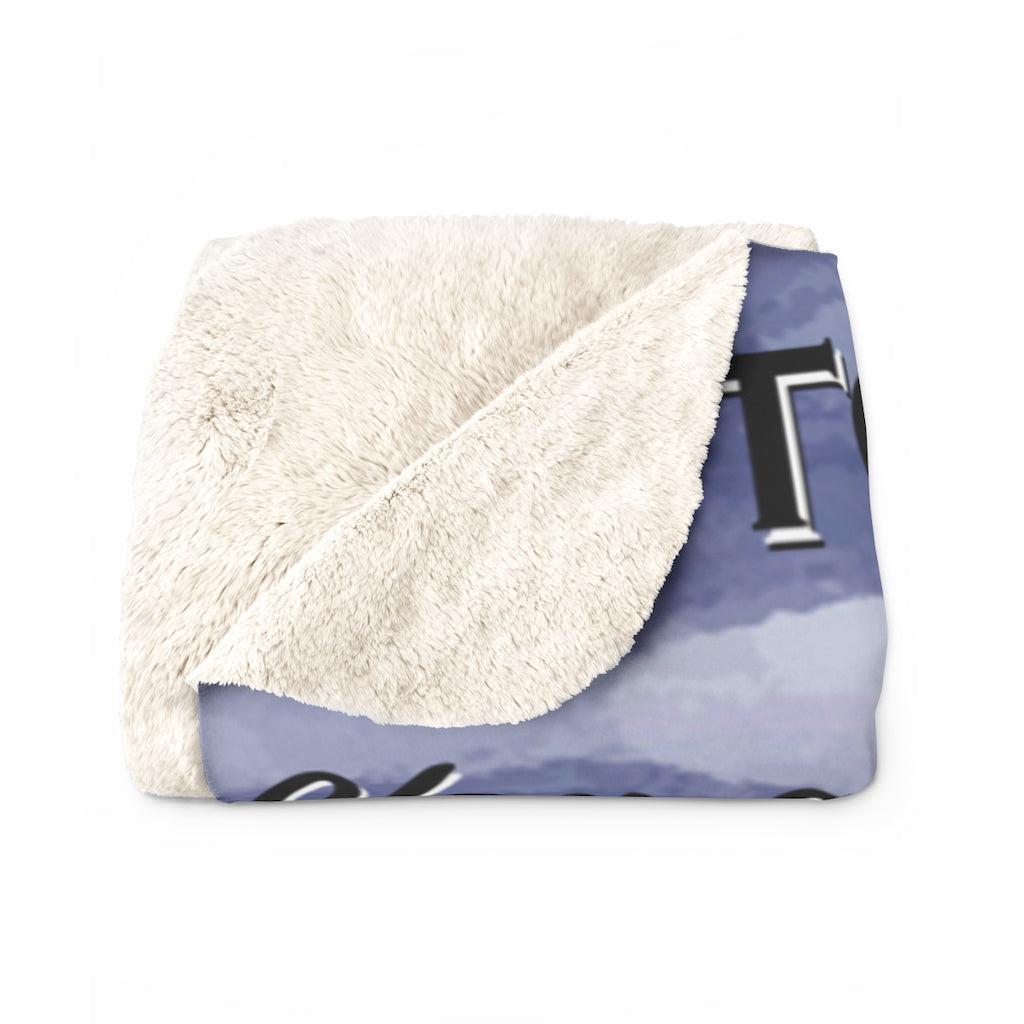 Son of the King Sherpa Fleece Blanket (Son from Dad)