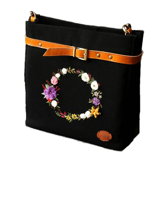 Embroidered Handbag