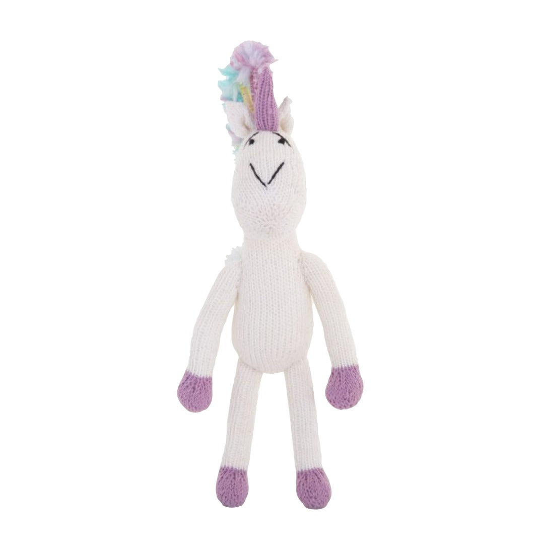 Unicorn Handmade Crochet stuffed Doll for Montessori Play, Nursery Decor, and Baby Shower Gifts . Granddaughter, niece, nephew & grandson