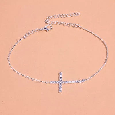 Cross Anklet