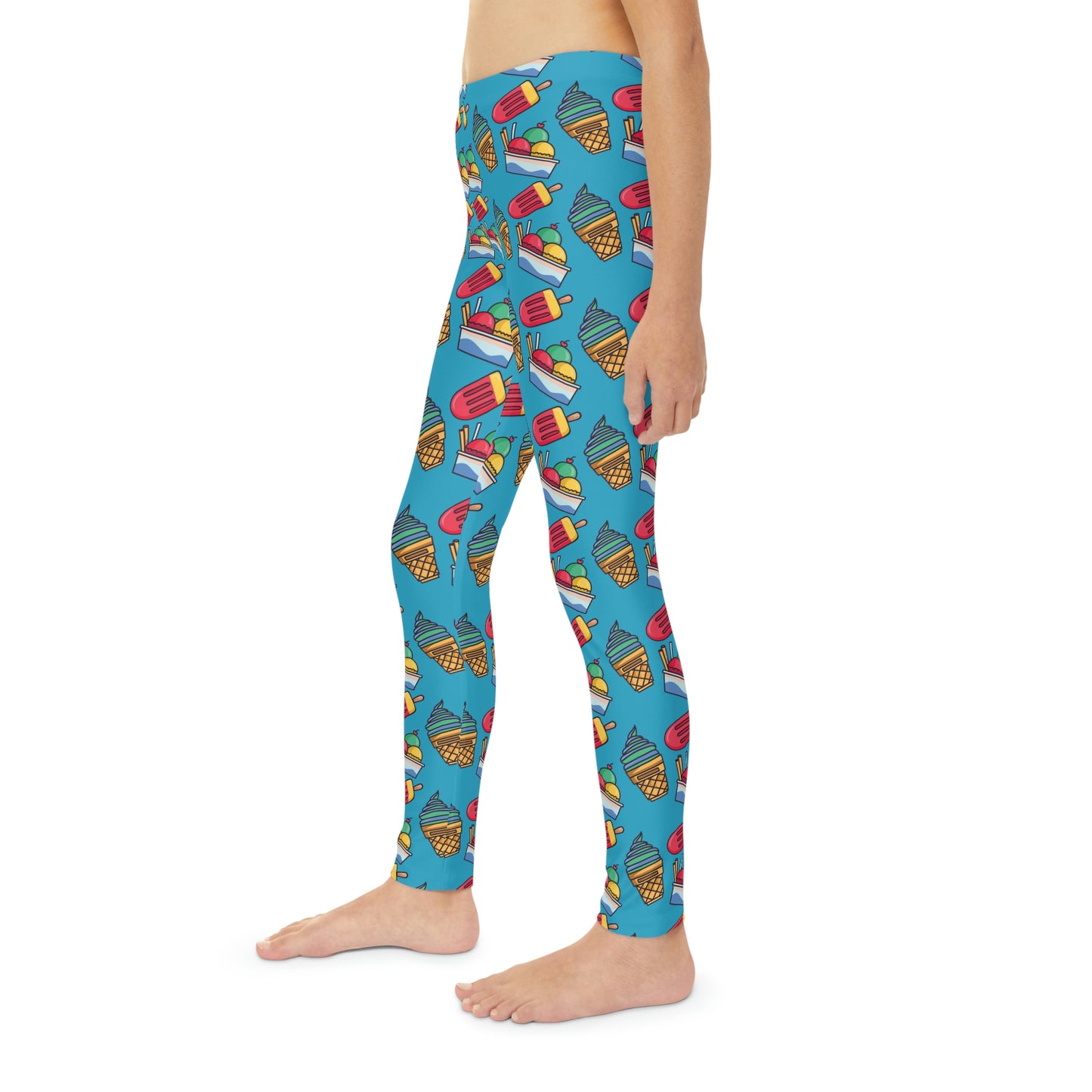 Valentine Youth Leggings,  One of a Kind Gift - Unique Workout Activewear tights for  kids fitness, Daughter, Niece  Christmas Gifts