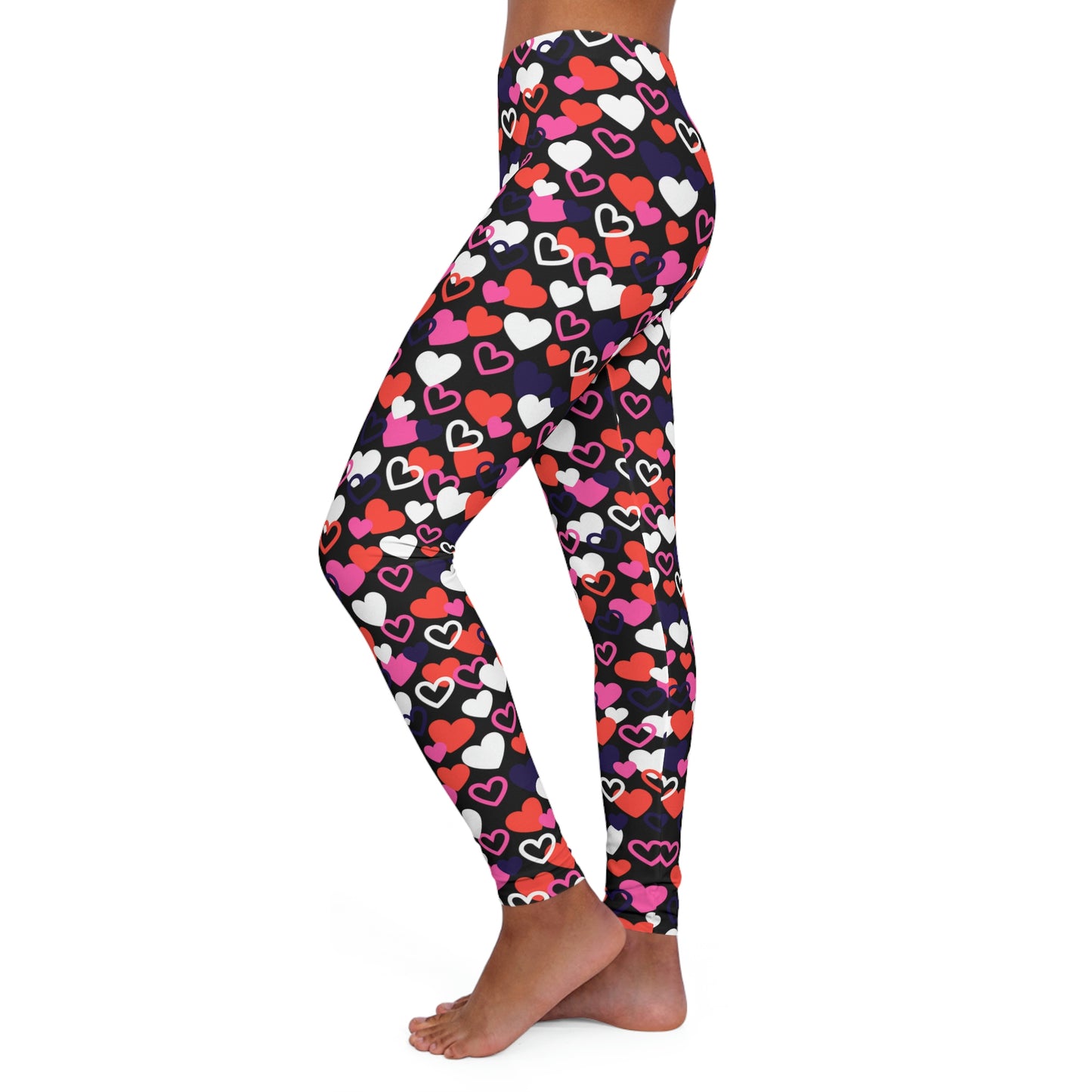 Valentines Day Gift For Her Women Leggings . One of a Kind Workout Activewear tights for Mothers Day, Girlfriend, Gift for Her