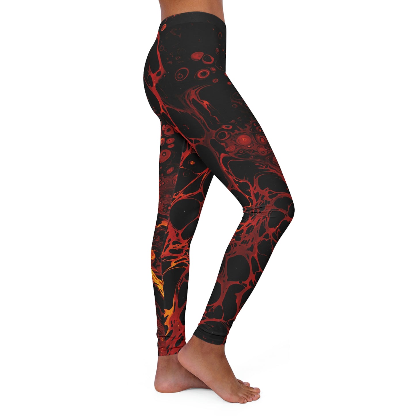 Lava Women Cute Summer Leggings, One of a Kind Gift - Workout Activewear tights for Mothers Day, Girlfriend