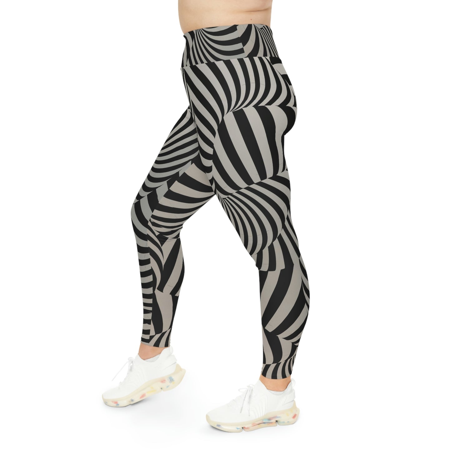 Zebra animal kingdom, Safari Plus Size Leggings, One of a Kind Gift - Workout Activewear tights for Wife Fitness, Best Friend, mom and me tights Christmas Gift