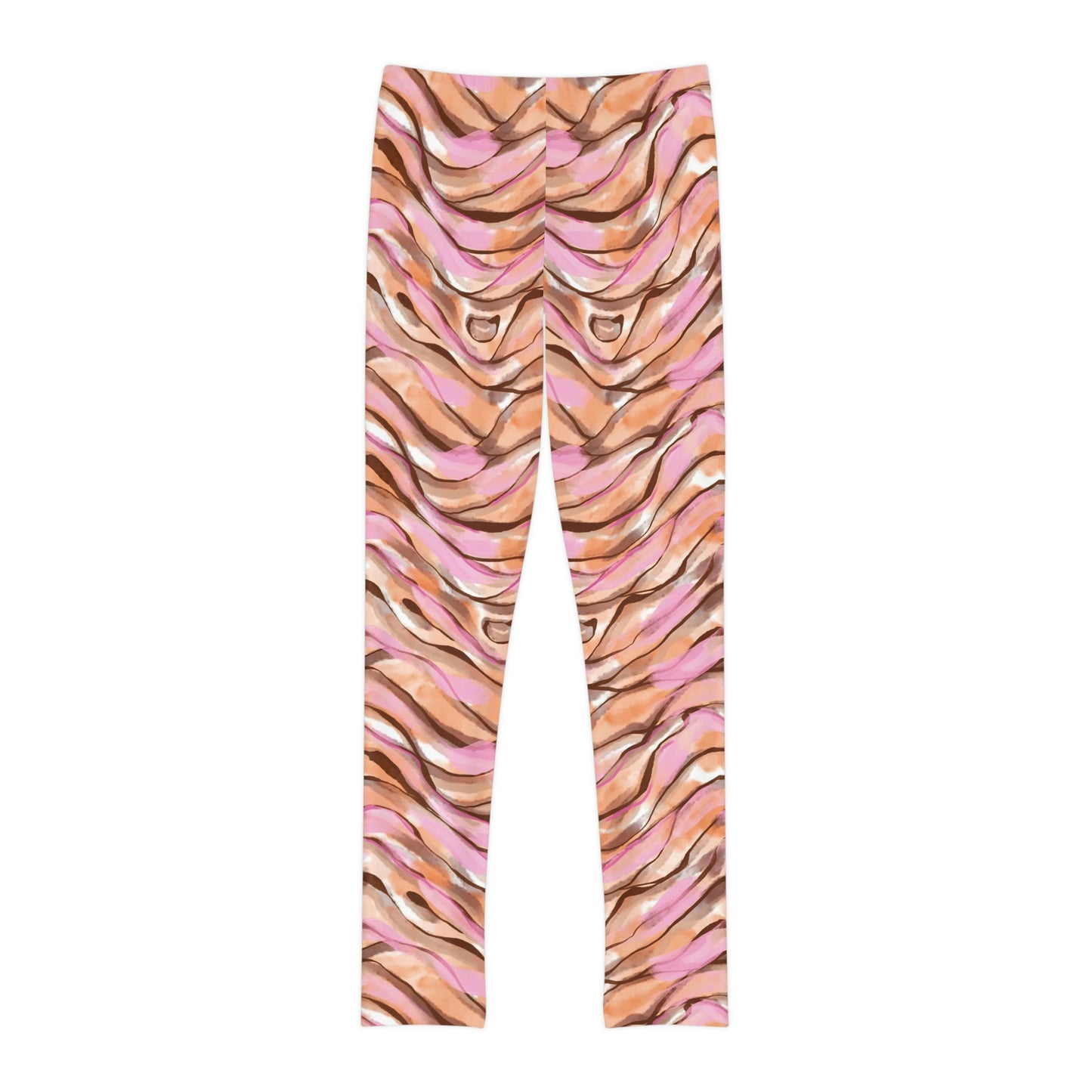 Tiger Youth Leggings,  One of a Kind Gift - Unique Workout Activewear tights for  kids Fitness , Daughter, Niece  Christmas Gift