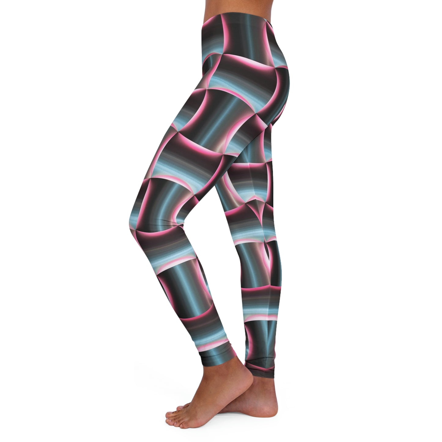 Robot Women's Leggings Plus Size Leggings One of a Kind Gift - Unique Workout Activewear tights for Mom fitness, Mothers Day, Girlfriend Christmas Gift