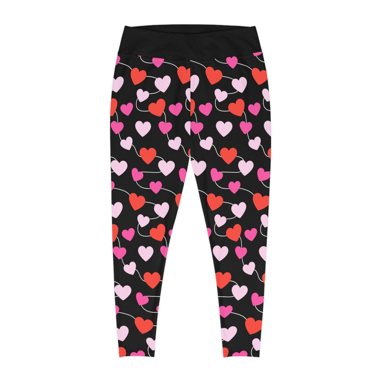 Valentines Day Gift For Her Plus Size Leggings . One of a Kind Workout Activewear tights for Mothers Day, Girlfriend, Gift for Her